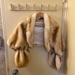 Faux Fur Shawl